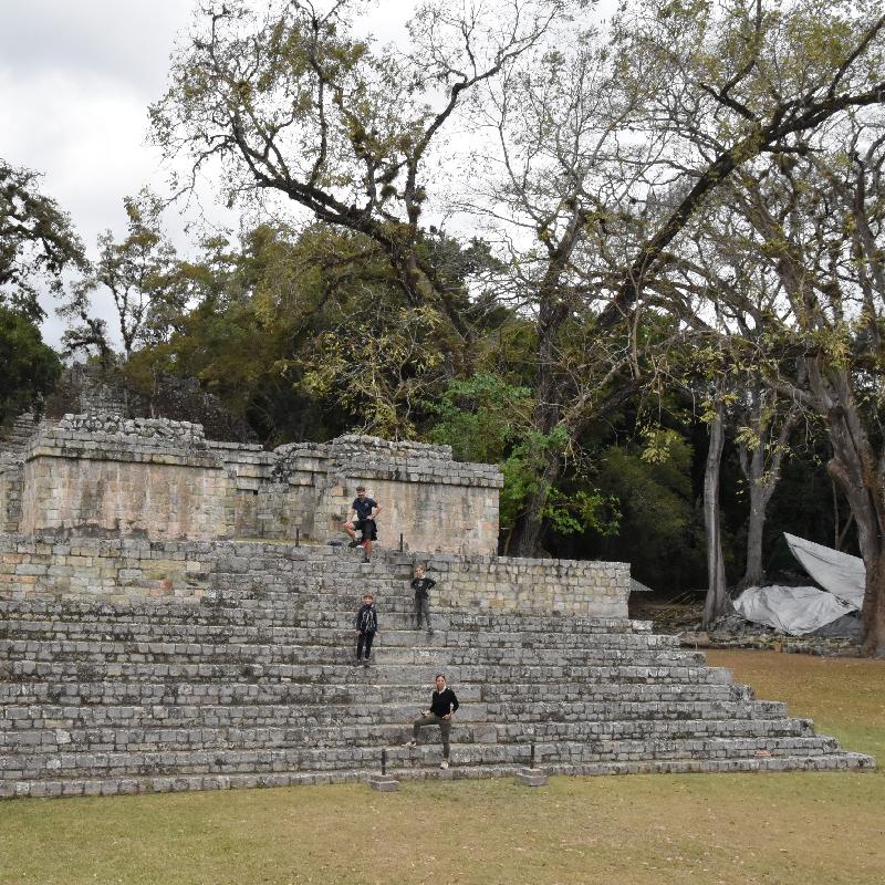 Copan : temple maya